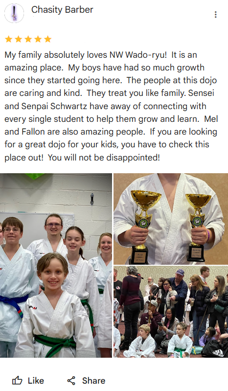 Kids Martial Arts Classes | Northwest Wado-ryu